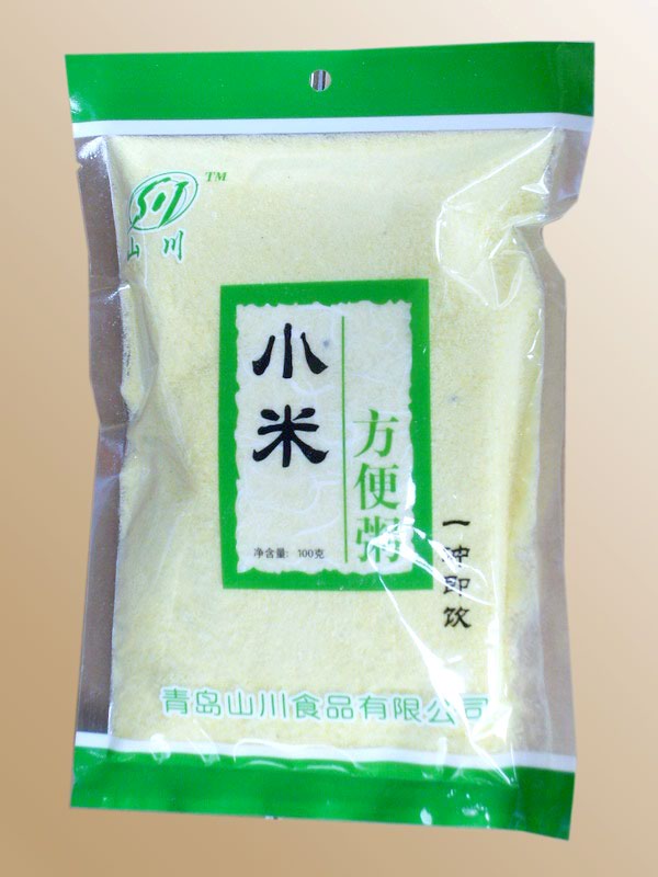 小米方便粥 芝麻糊; 青岛山川食品有限公司