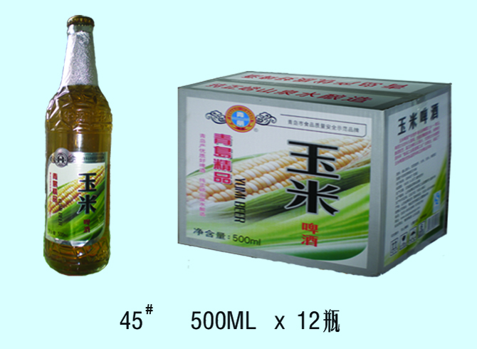 45# 500ml×12瓶 纯生;易拉罐;啤酒;青丽啤酒;青岛青丽;青岛啤酒;黑啤;金啤;原浆桶;青丽特纯;特纯;青岛原浆桶; 青丽啤酒-青岛青丽啤酒有限公司-青岛青丽