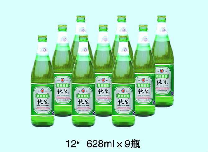 12# 628ml×9瓶 纯生;易拉罐;啤酒;青丽啤酒;青岛青丽;青岛啤酒;黑啤;金啤;原浆桶;青丽特纯;特纯;青岛原浆桶; 青丽啤酒-青岛青丽啤酒有限公司-青岛青丽