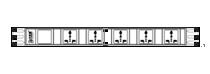 CP-BK510可来博PDU/机柜插座【 PDU机柜插座;银叶王线材;盈佳门铃; PDU机柜插座网